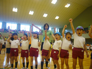 よしっ!頑張るぞ!「エィ、エィ、オ〜!」
