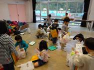 H26 1月30日 「お買い物ごっこで倉梯第二小学校(1年生)と交流会!」