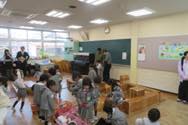 「初めての参観日」